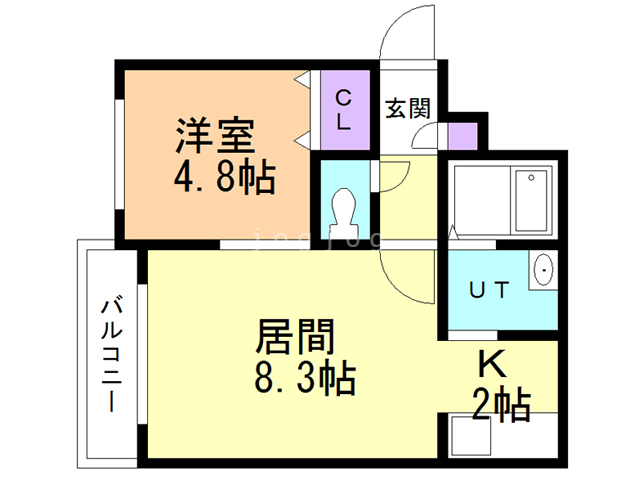 サンルーチェ山鼻の間取り