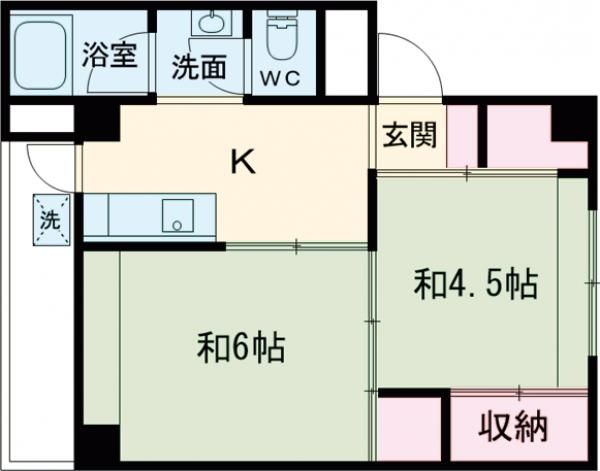 多可郡多可町中区森本のマンションの間取り