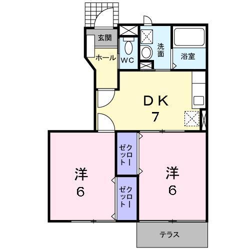 バードタイニーの間取り