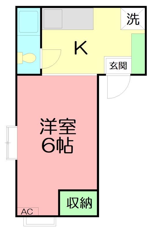 アルコーブ53の間取り