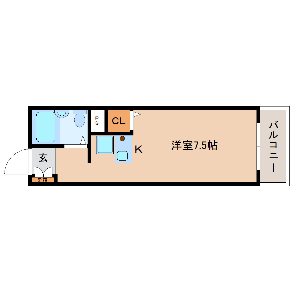 アルベージュ奈良町の間取り