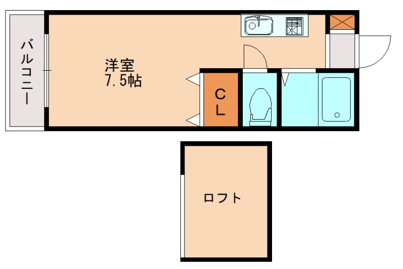 プレシャス香椎の間取り