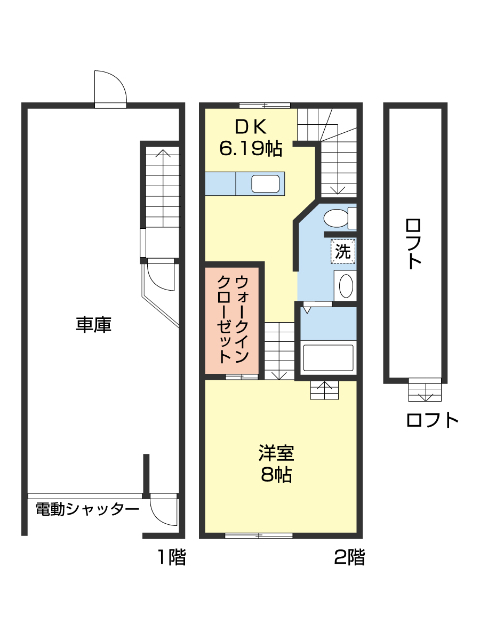 ＲＥＧＡ松江の間取り