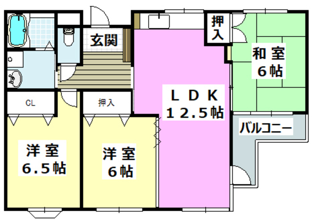 【メゾンエトワールの間取り】