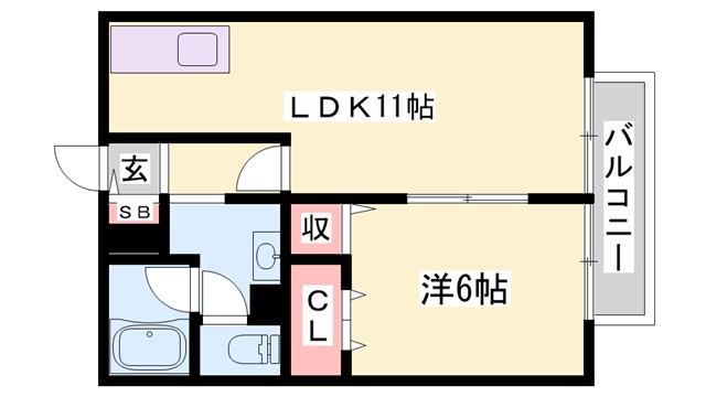 エバーグレースIIの間取り