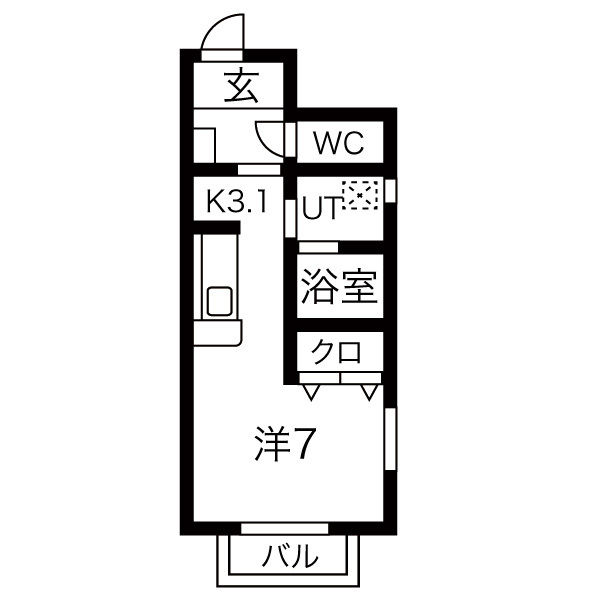 アルデバランAの間取り