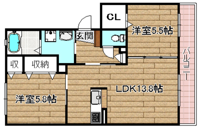 エプコットの間取り