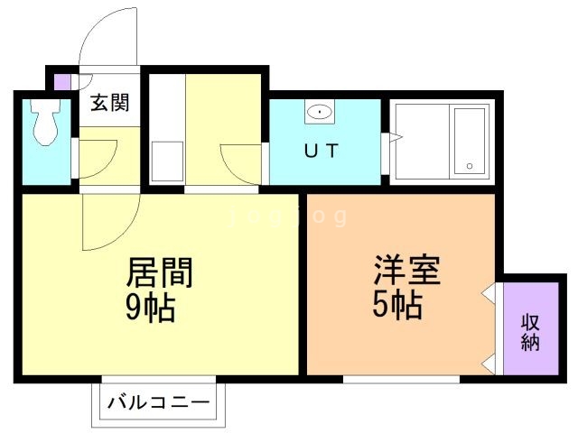 ＣＣＲ八軒の間取り