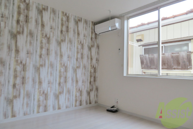 居室・リビング　新築なのでお部屋は傷一つない綺麗なお部屋でした！！