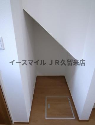 収納　ちょっとした収納スペースも充実しています