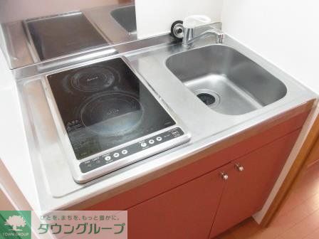 キッチン　電気コンロ☆火災防止に一役♪