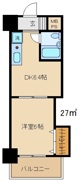 ダイアパレス高崎中央の間取り