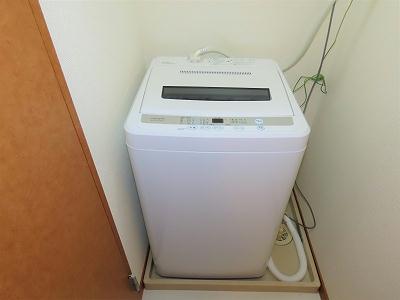 その他設備　洗濯機も付いています