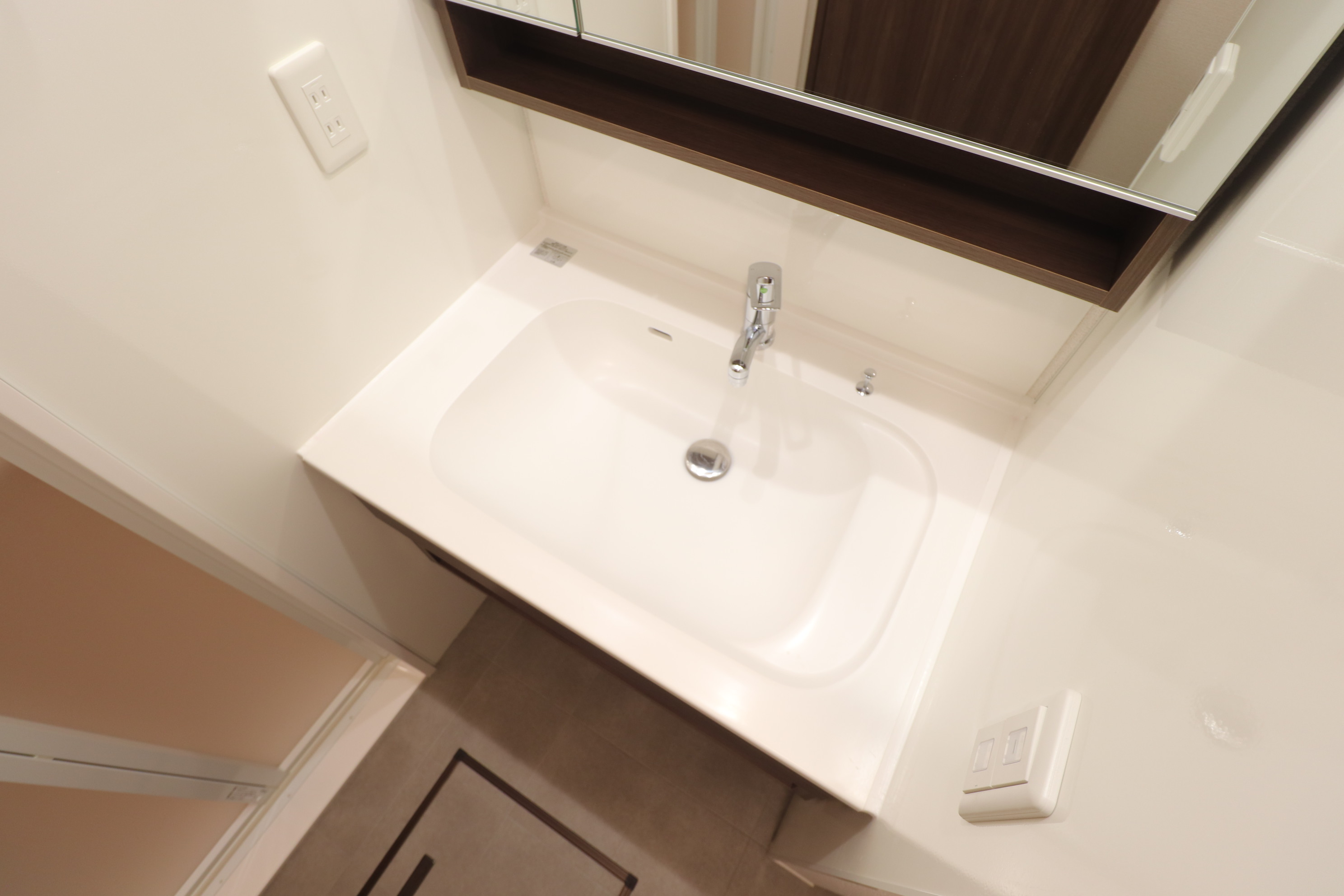 洗面設備　洗面台もとってもオシャレ♪