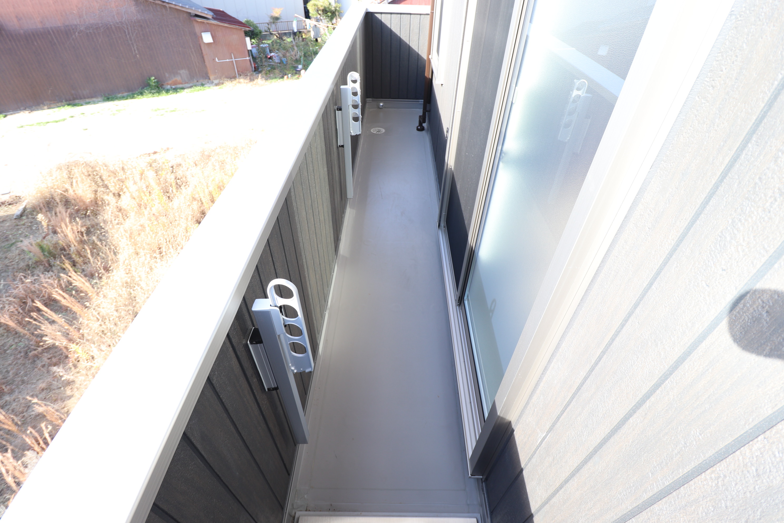 バルコニー　陽当たりの良いバルコニー♪