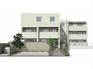 建物外観　建築中