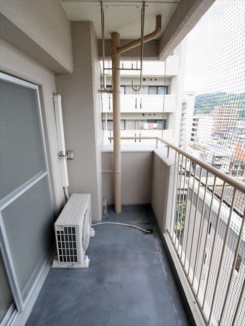 バルコニー　松山市高砂町　豊洋ハイツ　ベランダ