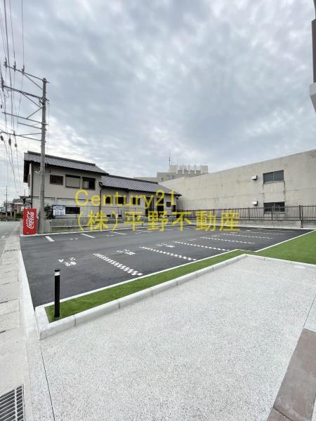 駐車場　同建設会社施工の別物件です。