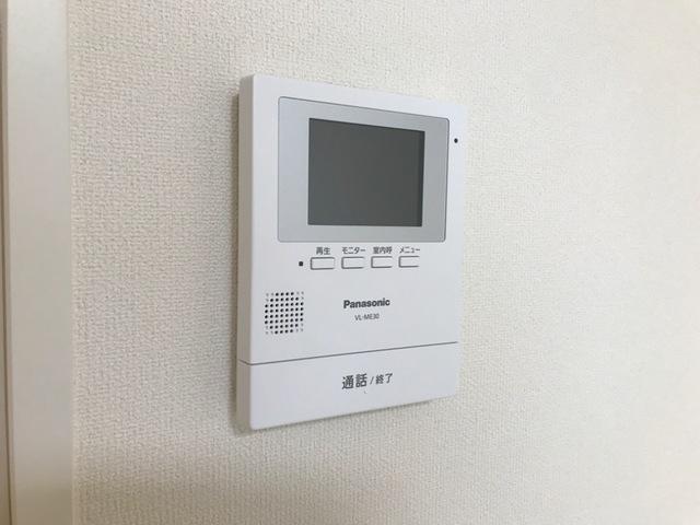 セキュリティ　モニター付きインターホン