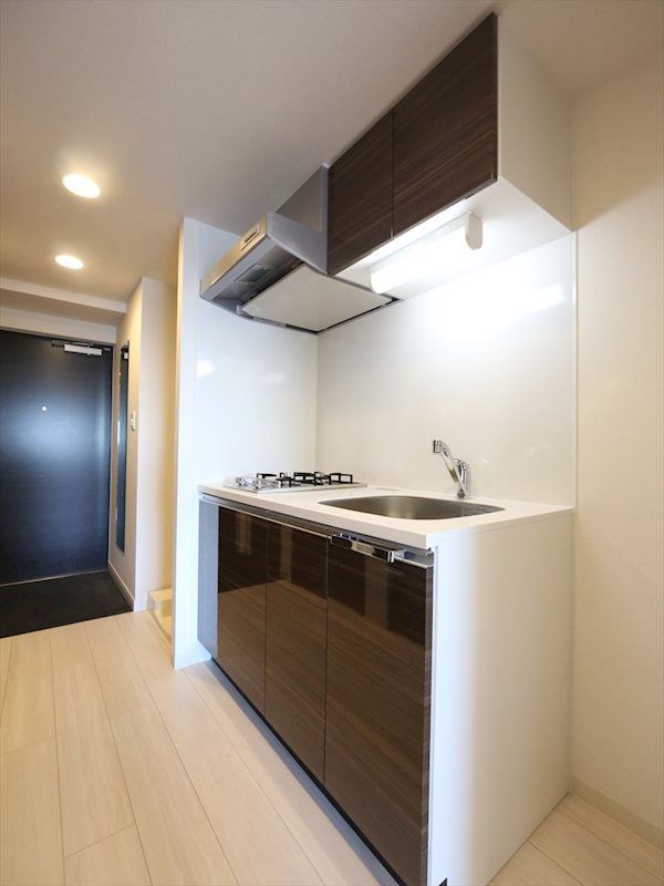 キッチン　システムキッチン（ガス2口コンロ）