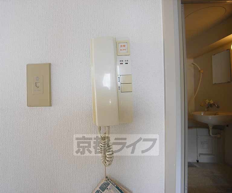 その他設備　来訪者にはこれで対応