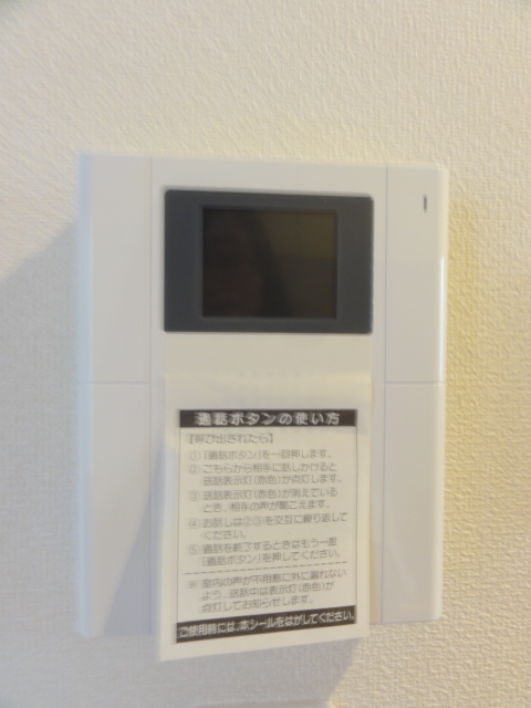 セキュリティ　TVモニター付オートロック