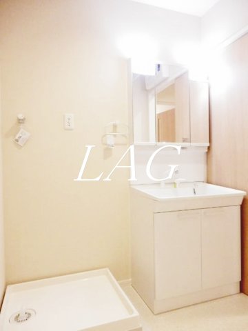 洗面設備　洗面台です。