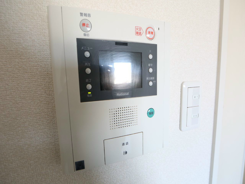 セキュリティ　ＴＶモニター付インターホン