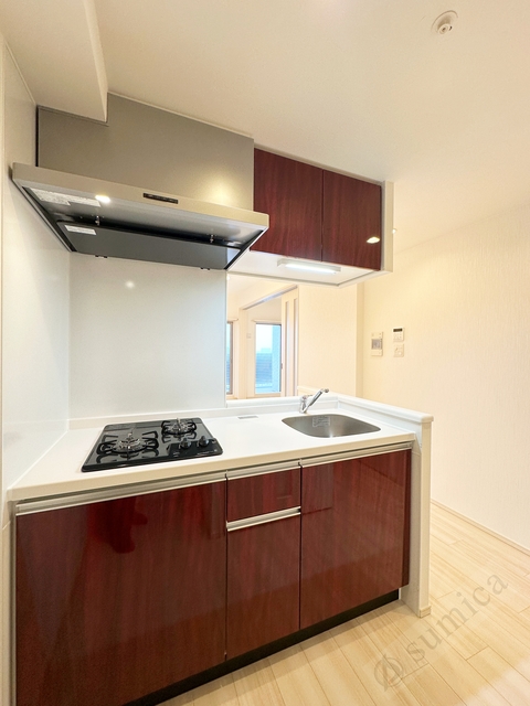 キッチン　２口システムキッチンでお料理楽しく♪♪