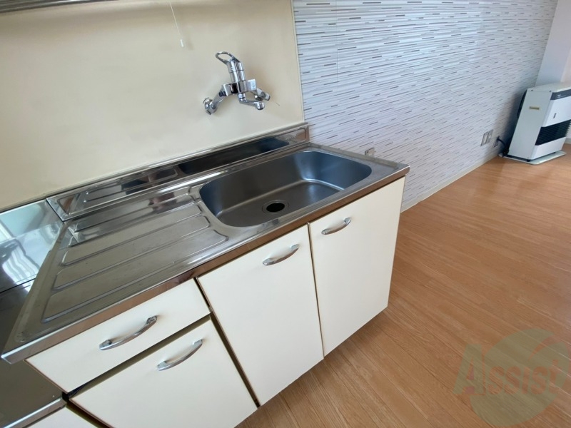 洗面設備　こちらのお部屋は洗面台がないのでこちらを撮影してみました