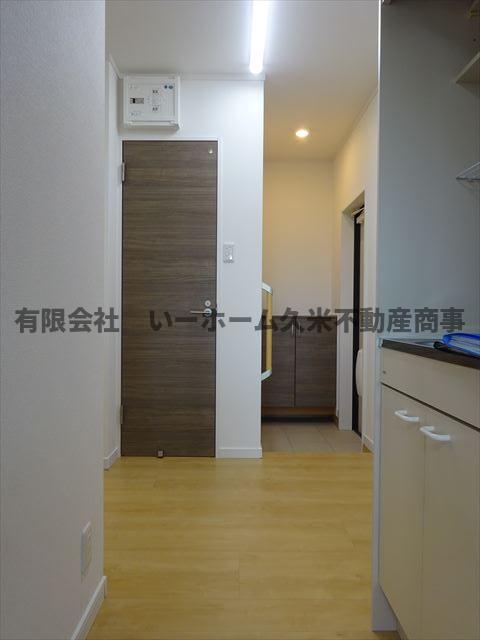 玄関　明るい玄関です