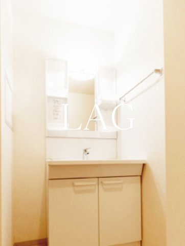 洗面設備　洗面台です。