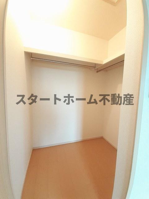 収納　十分な収納スペースがあります