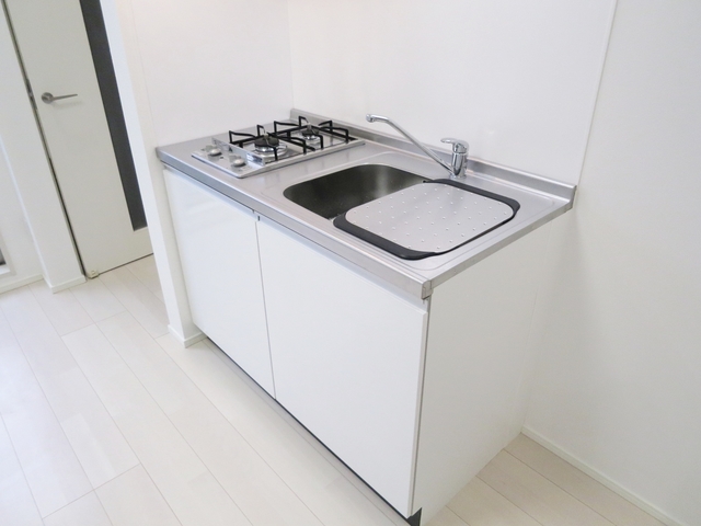 キッチン　２口ガスコンロ完備です。