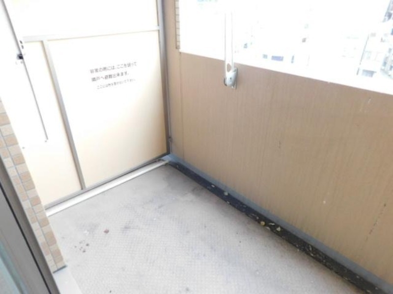 バルコニー　広々バルコニーは魅力的です