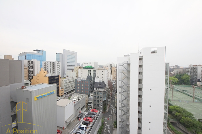 眺望　ハビテ靭センターコート