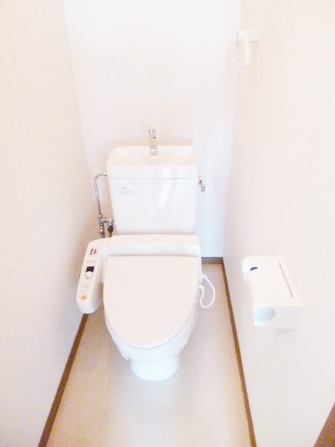 トイレ　※写真は別号室です