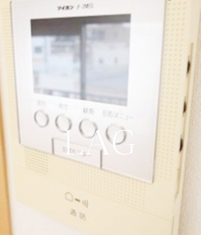 セキュリティ　モニター付きインターフォンです。