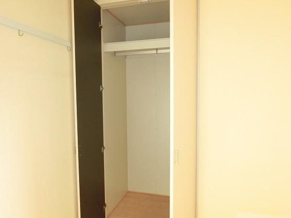 収納　クローゼット！