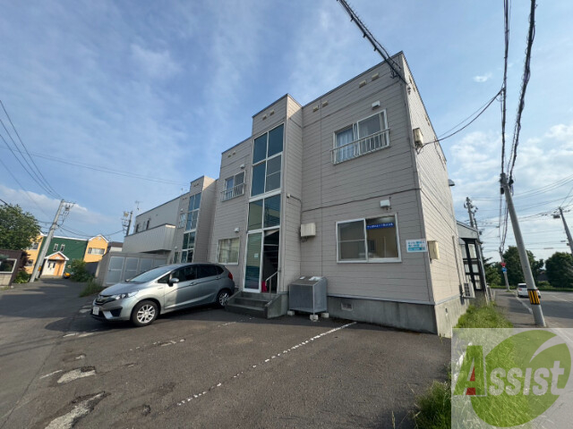 建物外観　札幌市北区新川１条「リバーサイド新川」