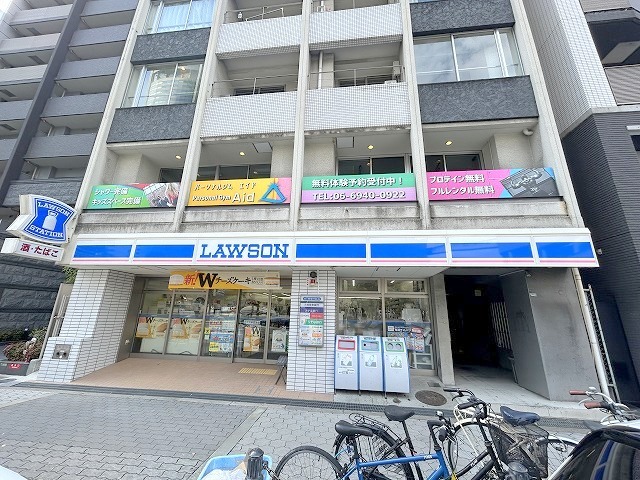 コンビニ　ローソン　天満一丁目店（コンビニ）まで302m