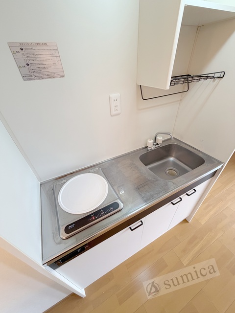 キッチン　スッキリとしたキッチン。お料理が楽しくなります。