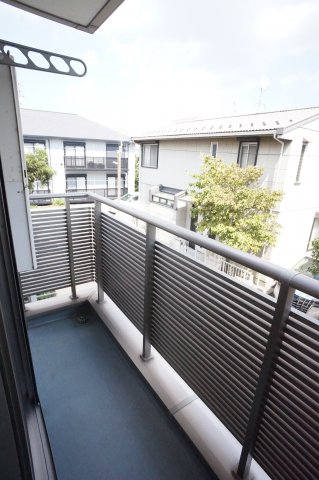 バルコニー　広々としたバルコニーです