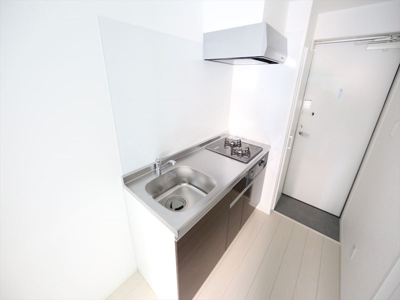 キッチン　システムキッチン（ガス2口コンロ付）