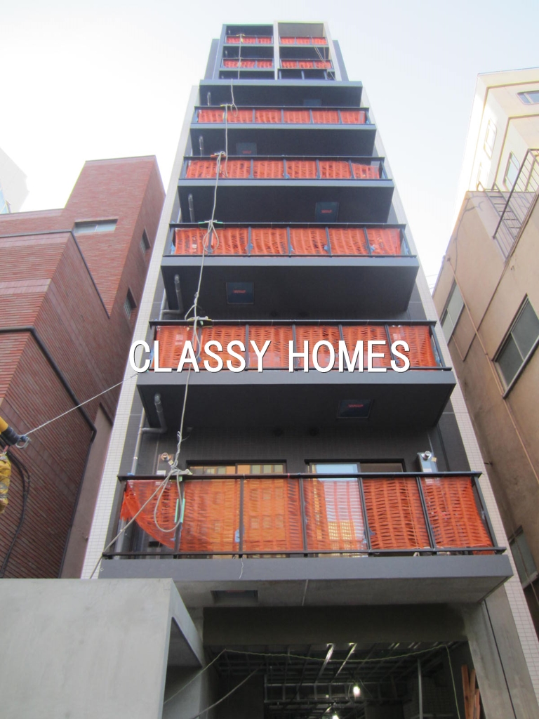 建物外観　エクセローザ芝公園（Excerosa芝公園）：外観工事中