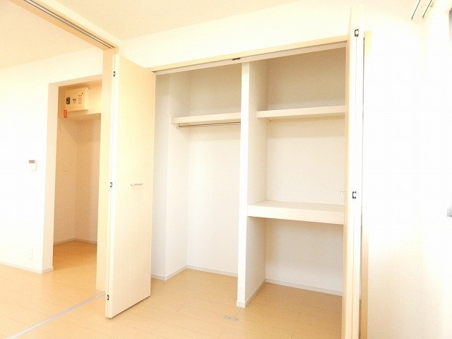 収納　収納のためのスペースです