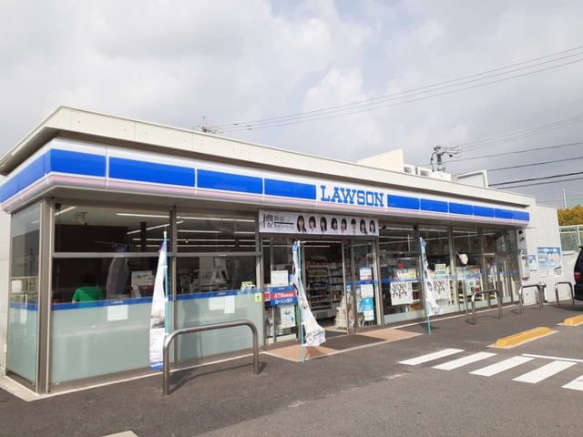 コンビニ　ローソン 岡崎舳越町店（コンビニ）まで500m