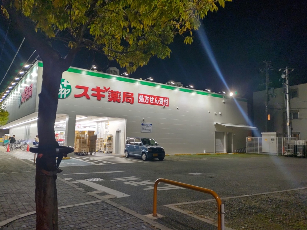 ドラックストア　スギ薬局 上ノ島店（ドラッグストア）まで480m