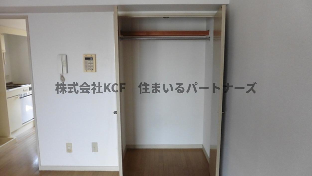 収納　十分な収納スペースがあります