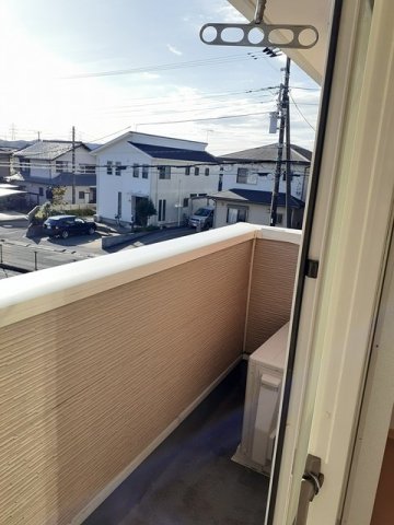 バルコニー　落ち着いた時間を過ごせるバルコニーです